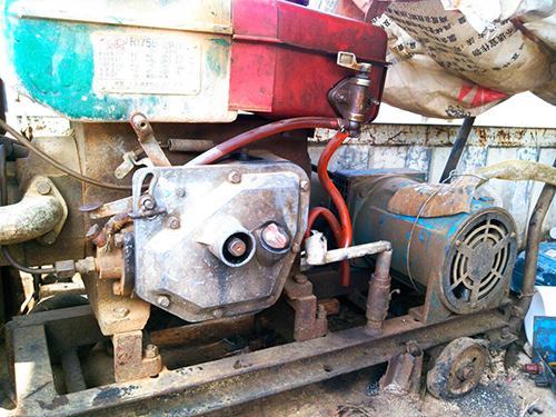 洛南单杠柴油机发电机出租